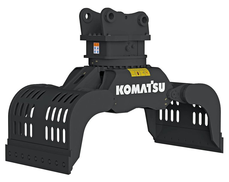 Komatsu Europe lance une nouvelle gamme de grappins pour le tri et la démolition